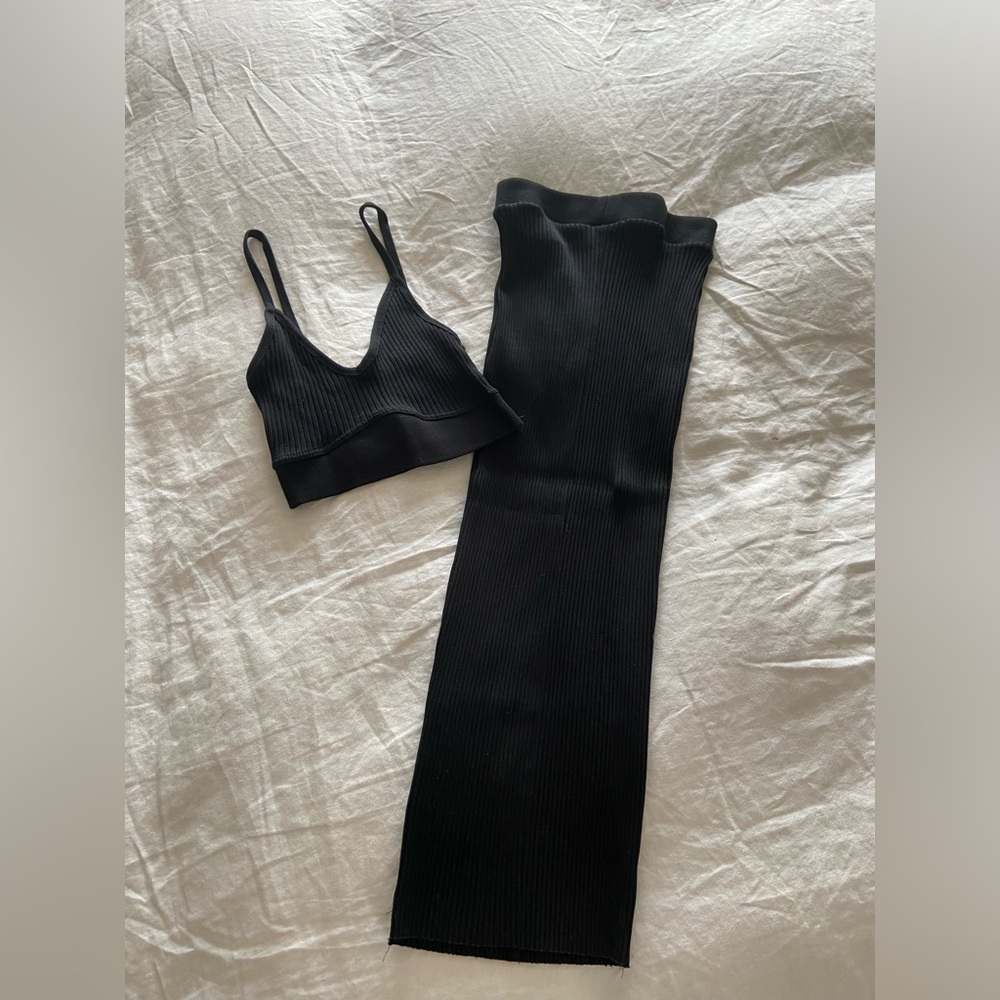 Zara knit set